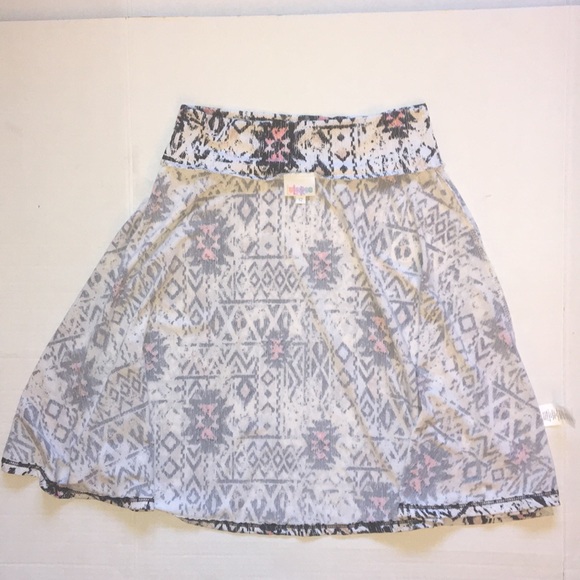 LulaRoe LLR kid’s Azure Skirt Size 12 NWT - Picture 8 of 8